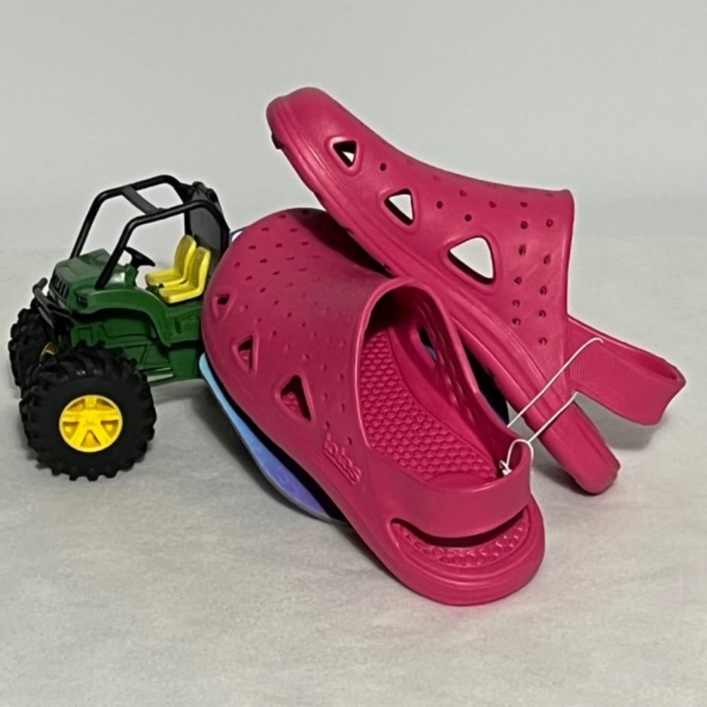 TOTES Kid’s Sol Bounce Splash & Play Pink Clogs NWT